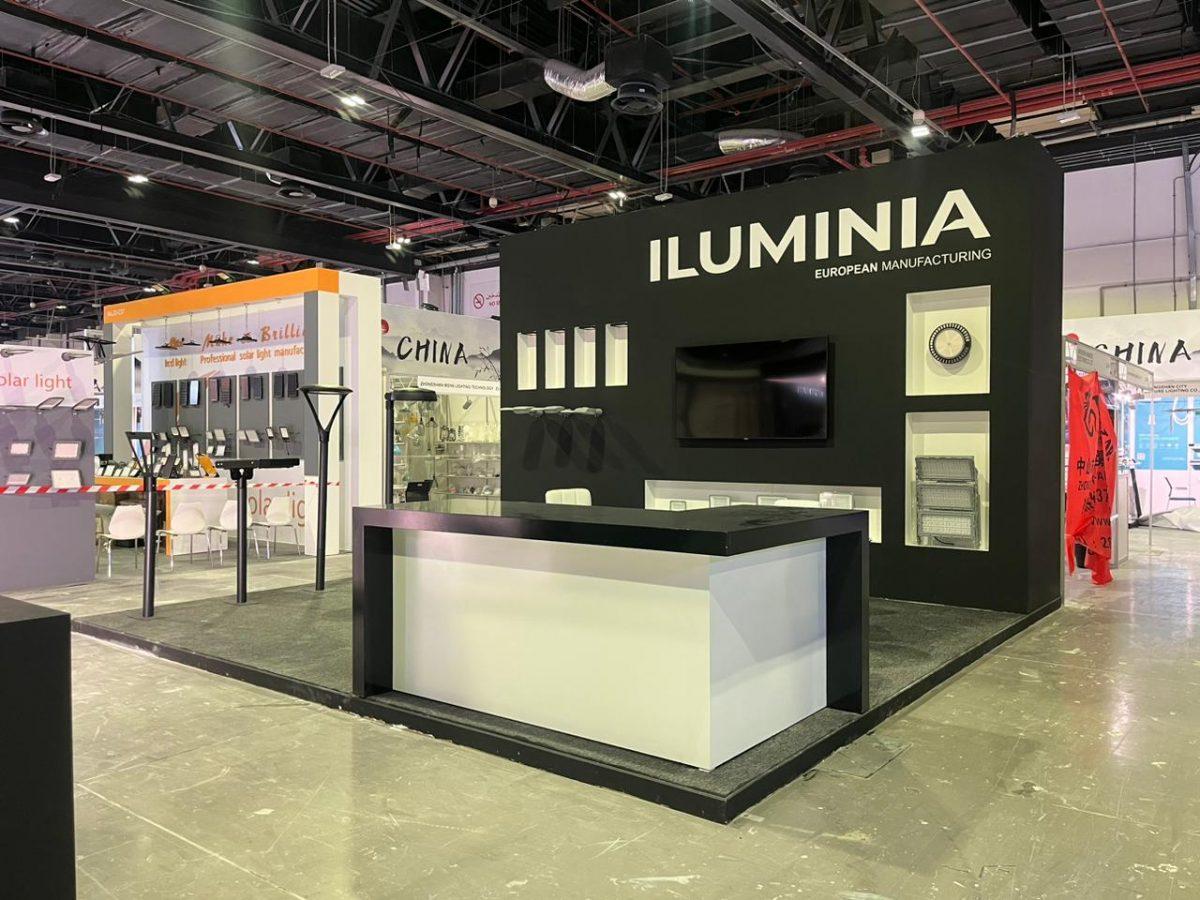 Exhibition Stand Buildup ILUMINIA