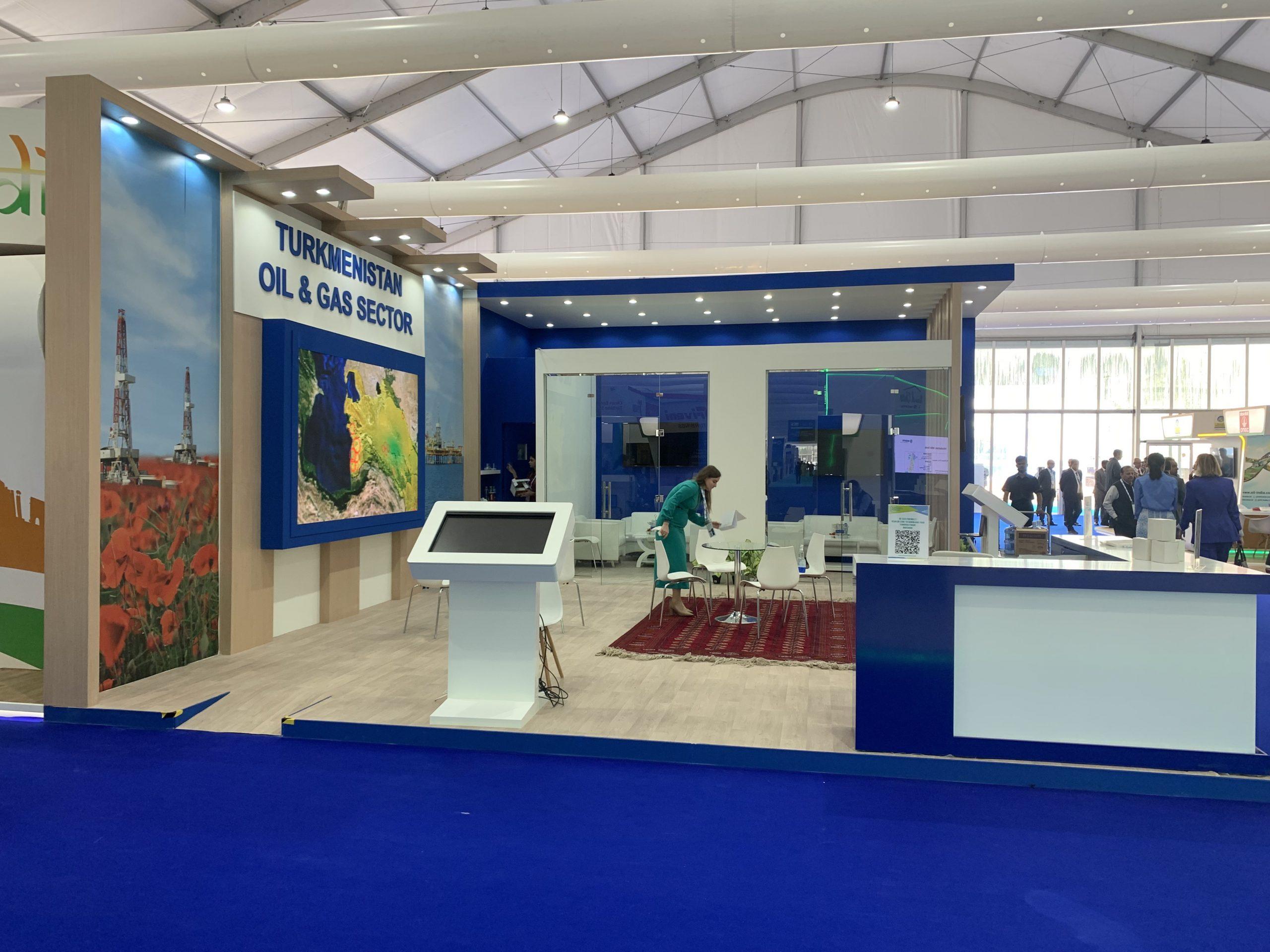 Exhibition Stand of Turkmenistan OIL at ADIPEC 2022