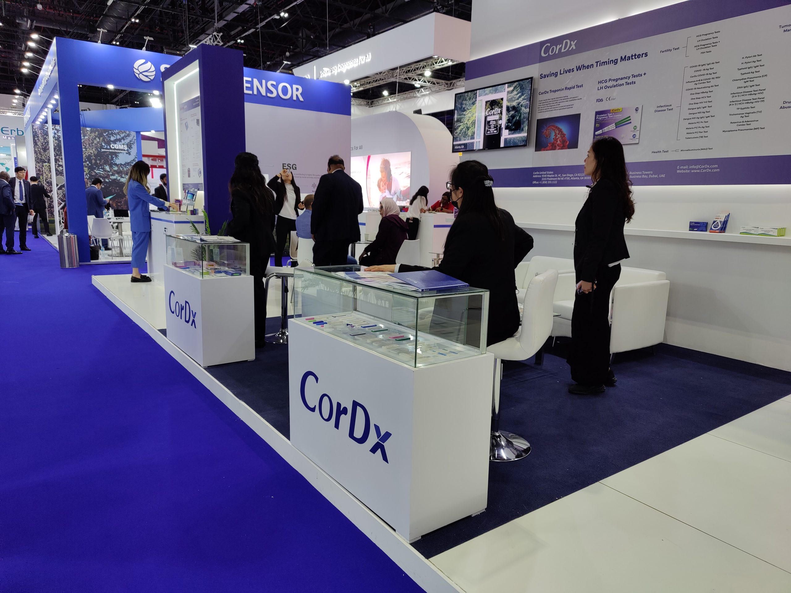 CorDx Booth View
