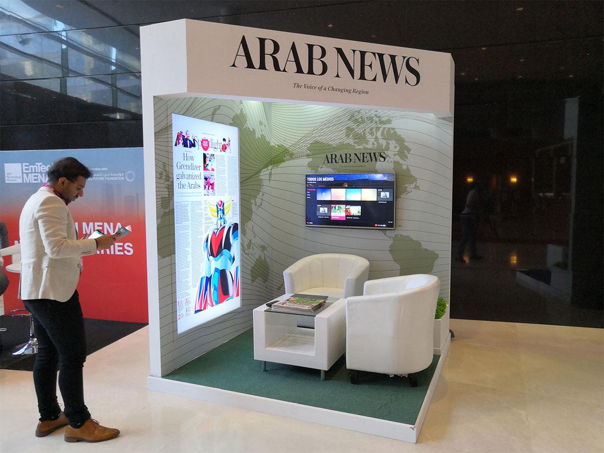 Arabnews booth