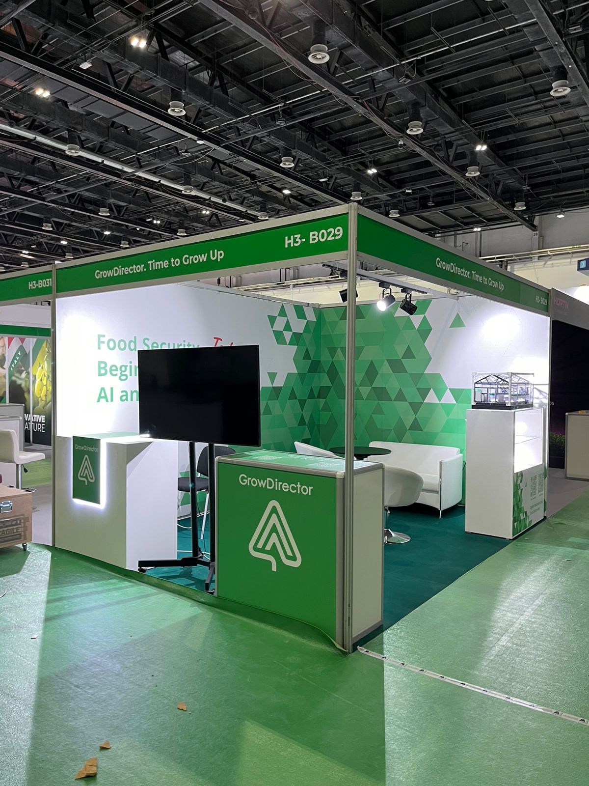 Spark Innovation executes Shell Scheme Booth Upgrade for ECOBLOKS.